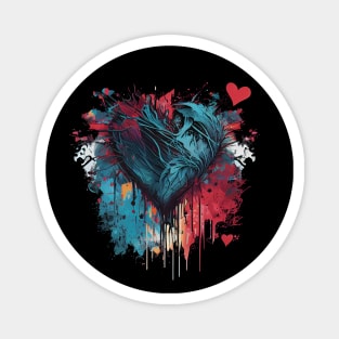 Abstract heart Magnet